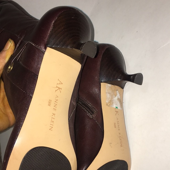 Anne Klein leather boots - Picture 7 of 8